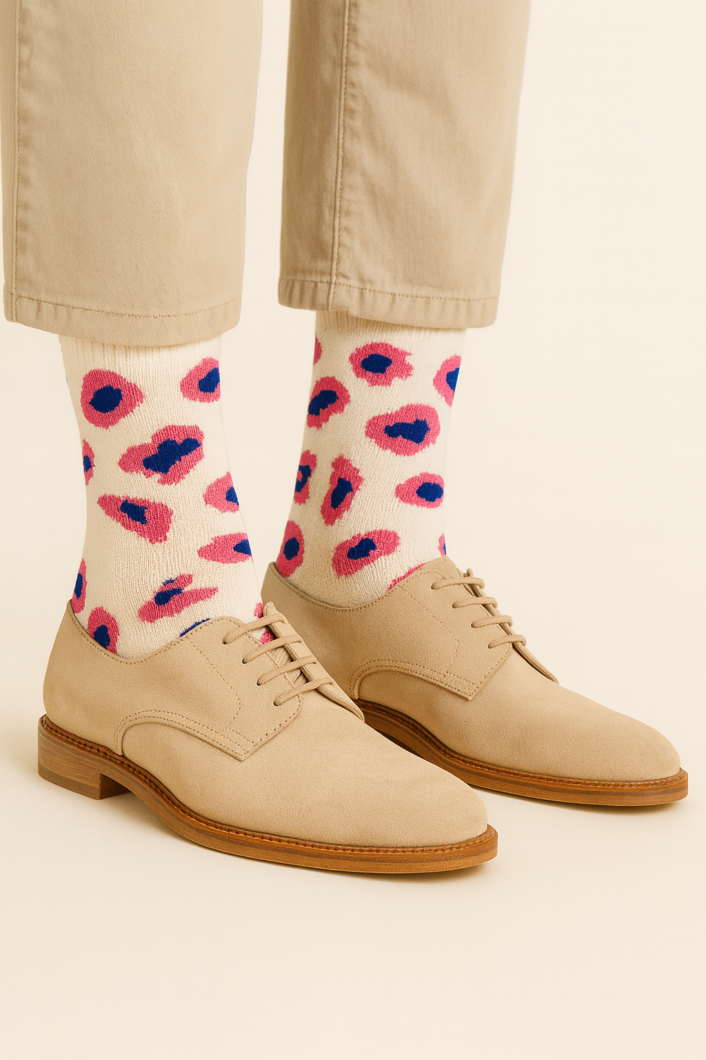 Chaussettes Fun Wild Pop – Motifs Léopard pop, colorées et originales