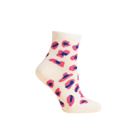 Chaussettes Fun Wild Pop – Léopard pop, colorées et originales
